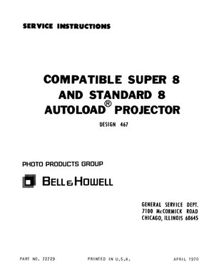 Bell & Howell projector 467